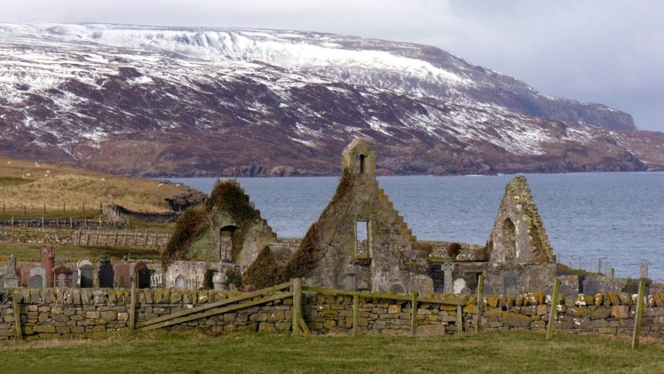 mountains, Landscapes, Churches, Scotland HD Wallpaper Desktop Background