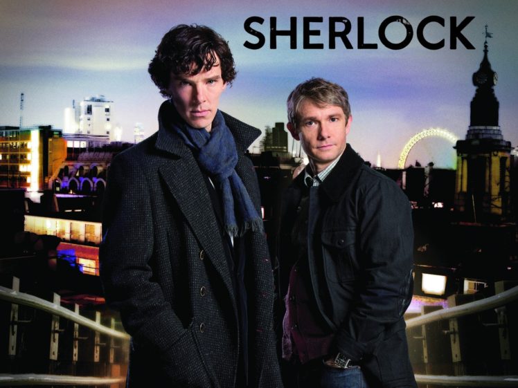 sherlock, Holmes, Benedict, Cumberbatch, Martin, Freeman, Doctor, Watson, Sherlock, Bbc HD Wallpaper Desktop Background