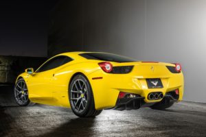 yellow, Cars, Ferrari, 458, Italia, Static, Vorsteiner, Ferrari, 458, 458, Italia