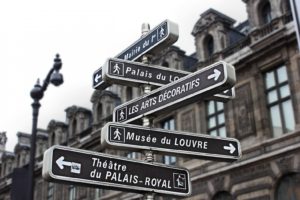 paris, Architecture, Signs, Roads, Sign, Blurred, Background