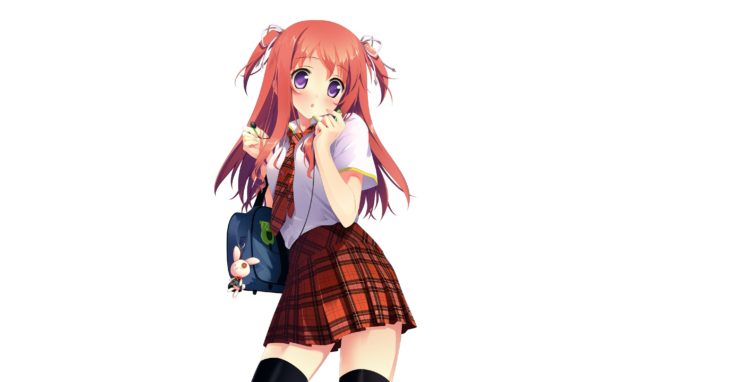 school, Uniforms, Schoolgirls, Kantoku,  artist , Original, Characters, Kurumi,  kantoku HD Wallpaper Desktop Background