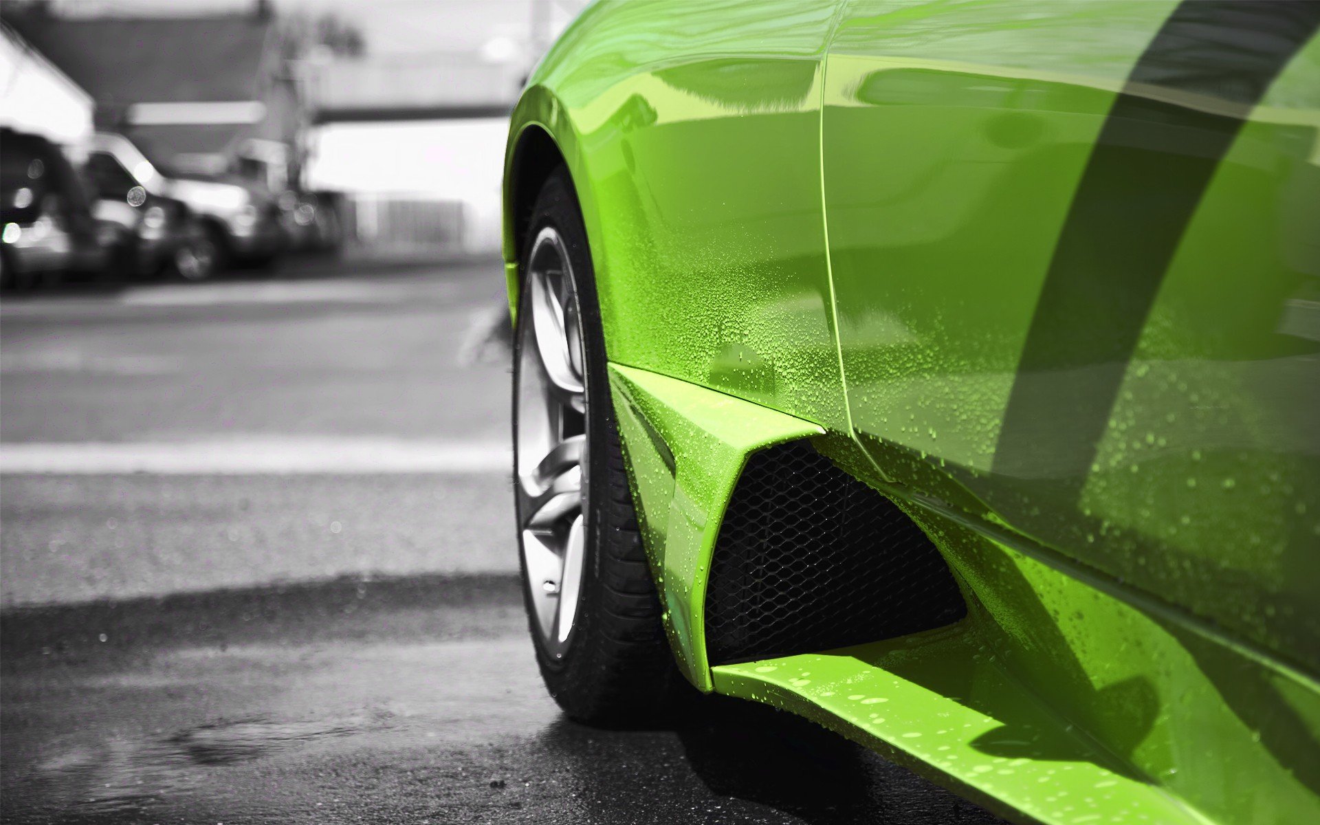 cars, Lamborghini, Green, Cars Wallpaper