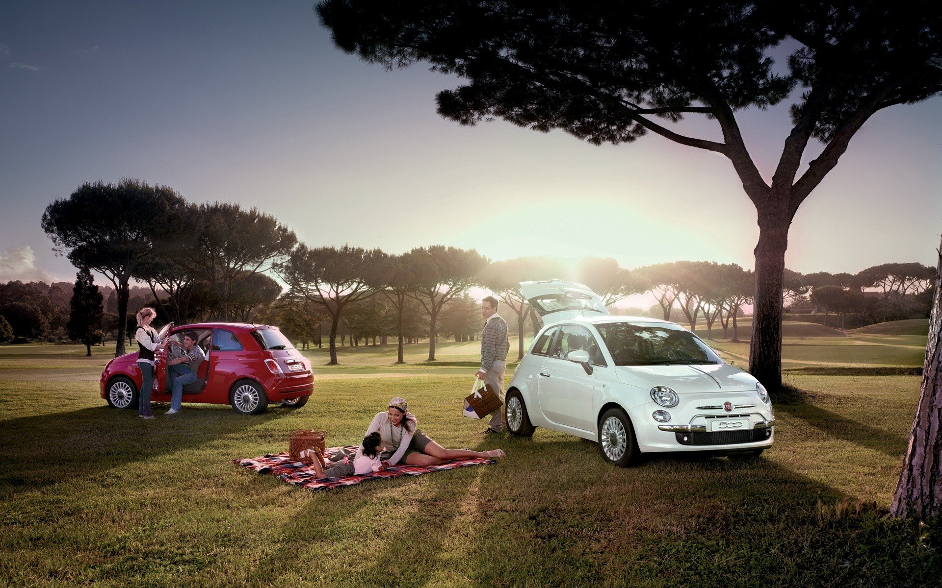 cars, Fiat, Vehicles, Fiat, 500, Widescreen Wallpapers HD / Desktop and