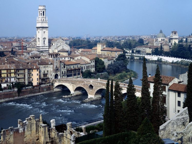 cityscapes, Italy, Verona HD Wallpaper Desktop Background