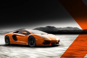 supercars, Selective, Coloring, Lamborghini, Aventador