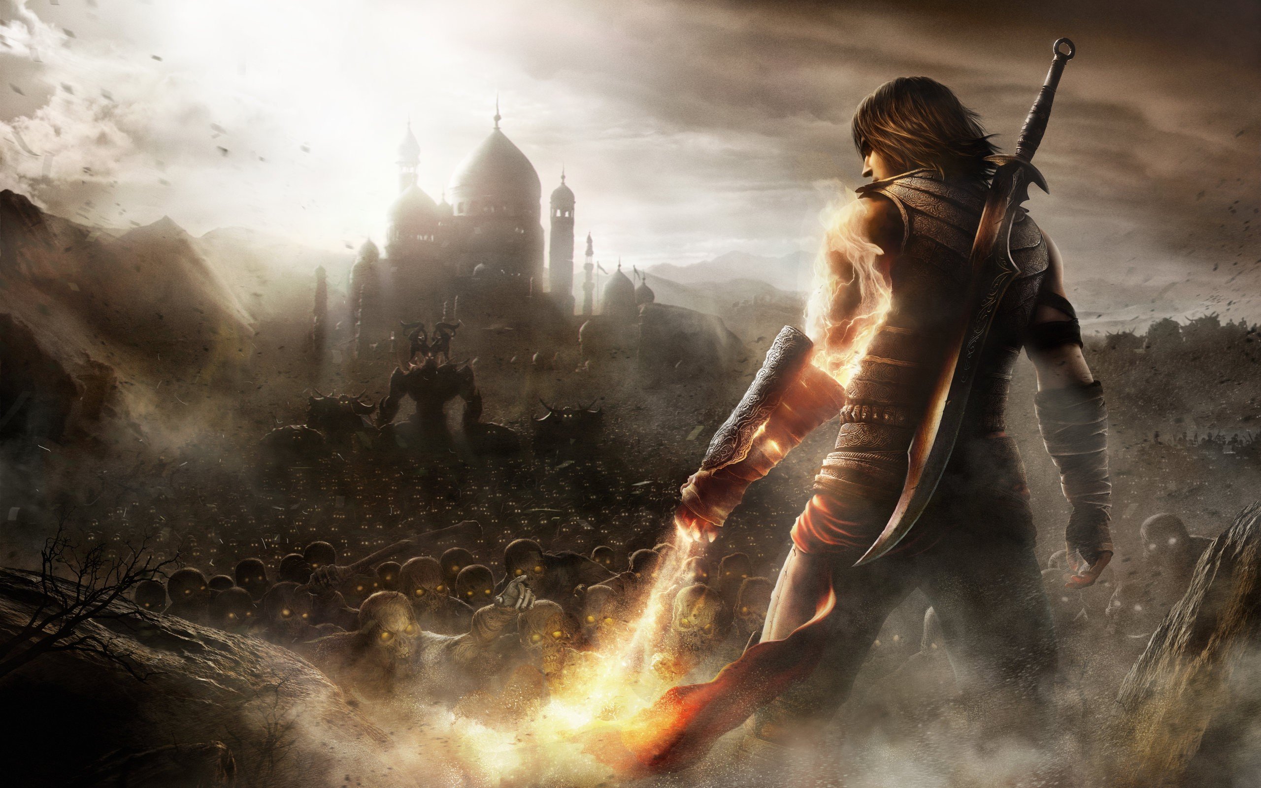 video, Games, Sand, Army, Wall, Weapons, Fantasy, Art, Prince, Of, Persia Wallpaper