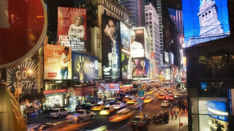 cityscapes, Streets, Traffic, New, York, City HD Wallpaper Desktop Background