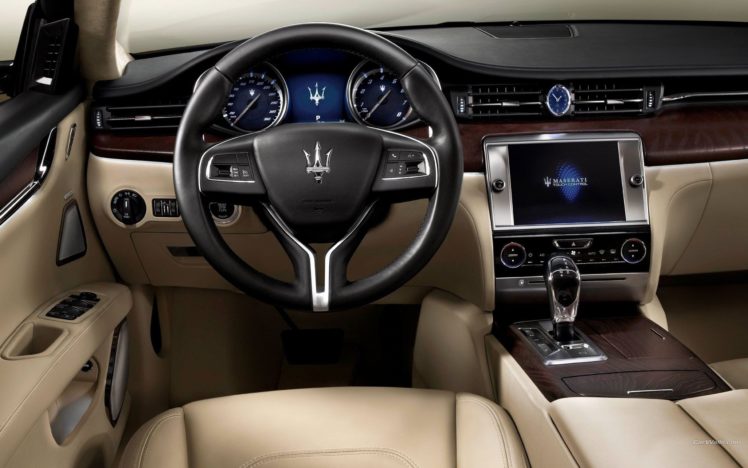 cars, Dashboards, Maserati, Quattroporte HD Wallpaper Desktop Background