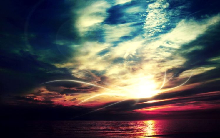 sunset, Clouds, Skyscapes HD Wallpaper Desktop Background