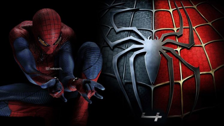movies, Spider man, The, Amazing, Spider man, Spider man, Logo HD Wallpaper Desktop Background