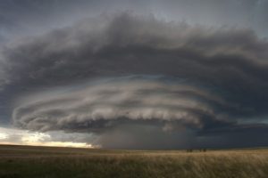 clouds, Storm, Supercell