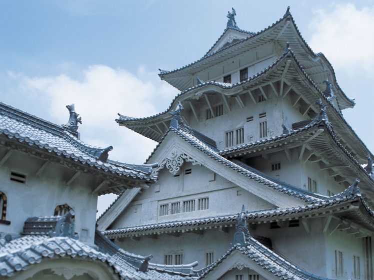 japan, Castles, Architecture HD Wallpaper Desktop Background