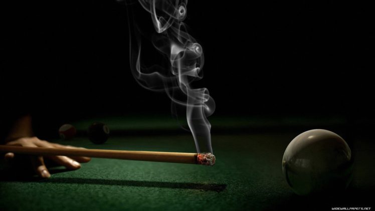 smoke, Billiards, Tables, Snooker HD Wallpaper Desktop Background