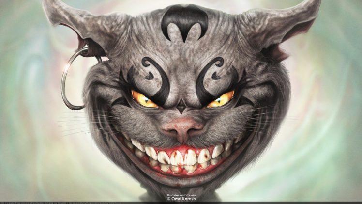 cheshire, Cat, American, Mcgees, Alice HD Wallpaper Desktop Background