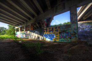 graffiti, Urban, Overpass