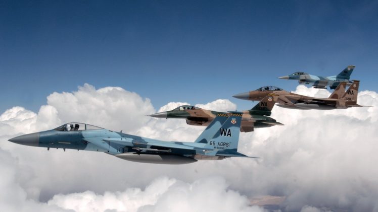 aircraft, F 16, Fighting, Falcon, Aviation, Air, Skies HD Wallpaper Desktop Background