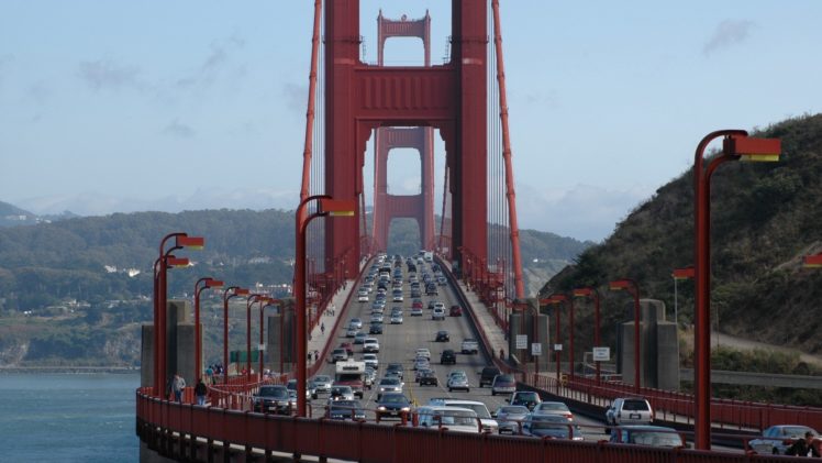 landscapes, Cityscapes, Bridges, Golden, Gate, Bridge, San, Francisco HD Wallpaper Desktop Background