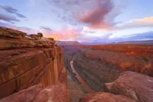 sunset, Arizona, Grand, Canyon, National, Park, Overlook