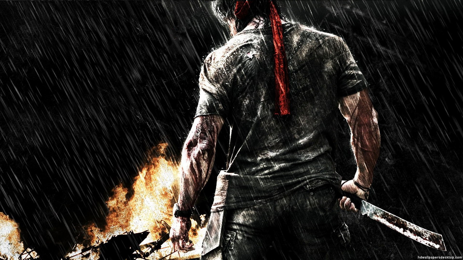 rambo, Action, Adventure, Drama, Movie, Film, Warrior,  17 Wallpaper