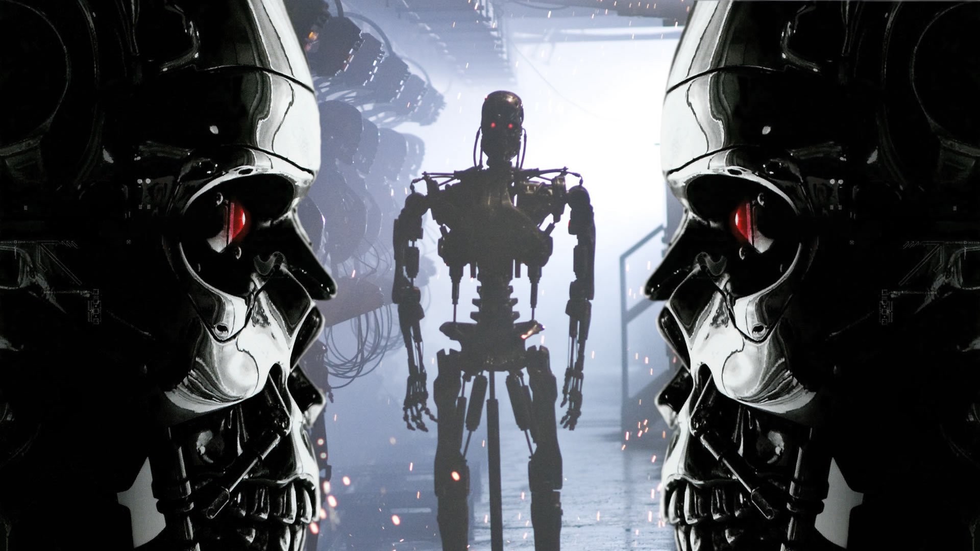 terminator, Sci fi, Action, Movie, Film,  13 Wallpaper