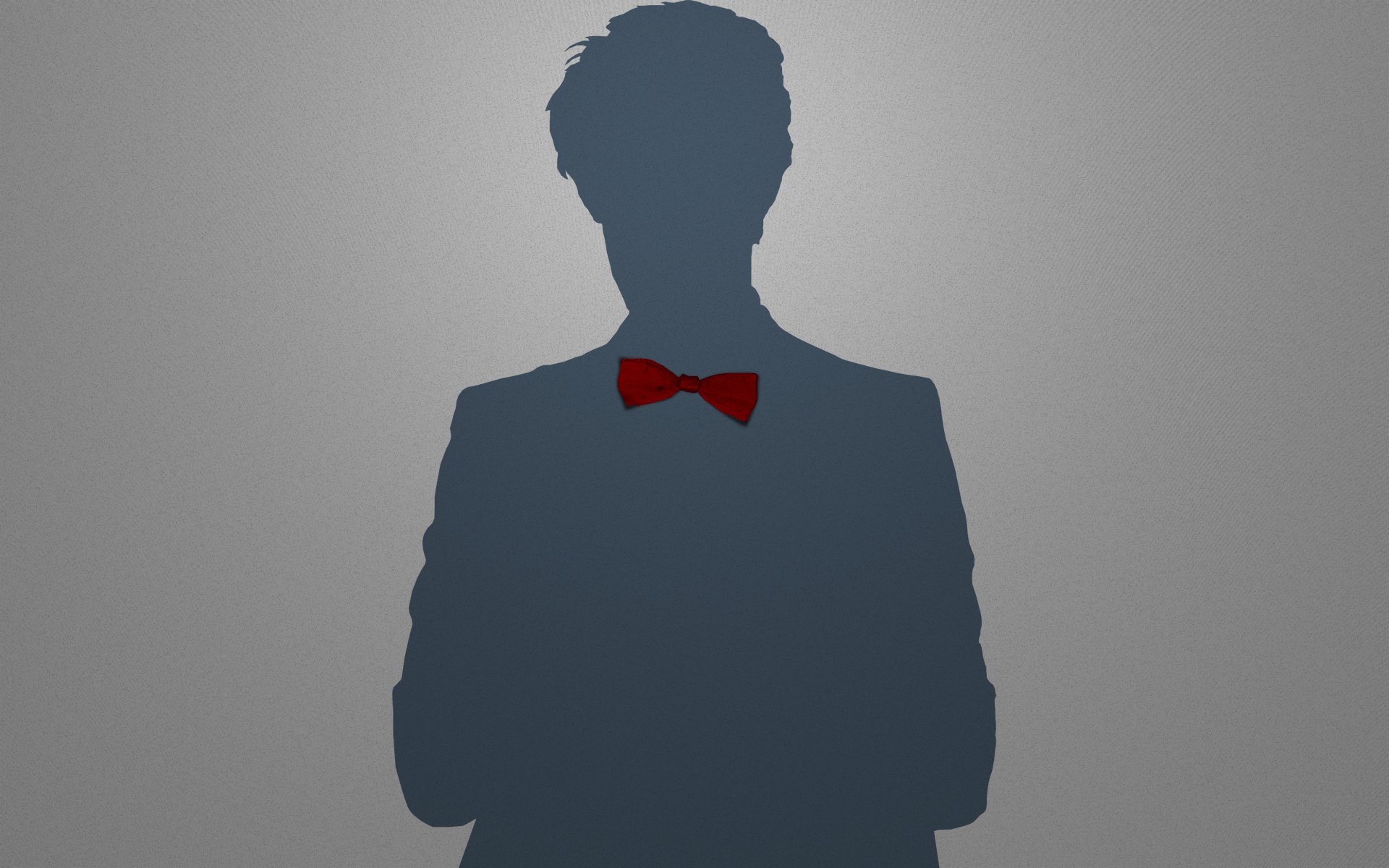 minimalistic, Eleventh, Doctor, Doctor, Who, Bowtie Wallpaper