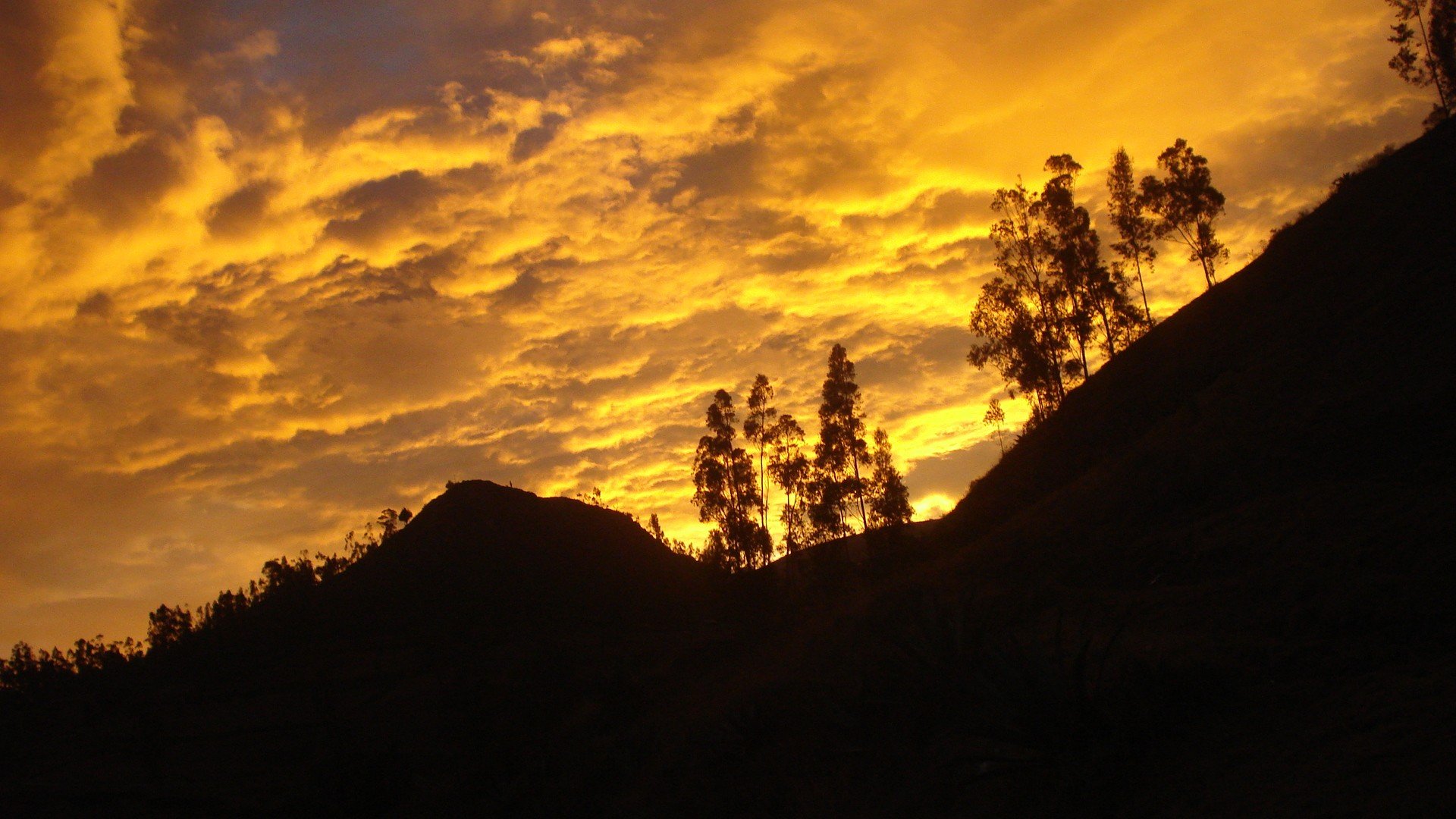 sunset, Peruvian, Cajamarca Wallpaper