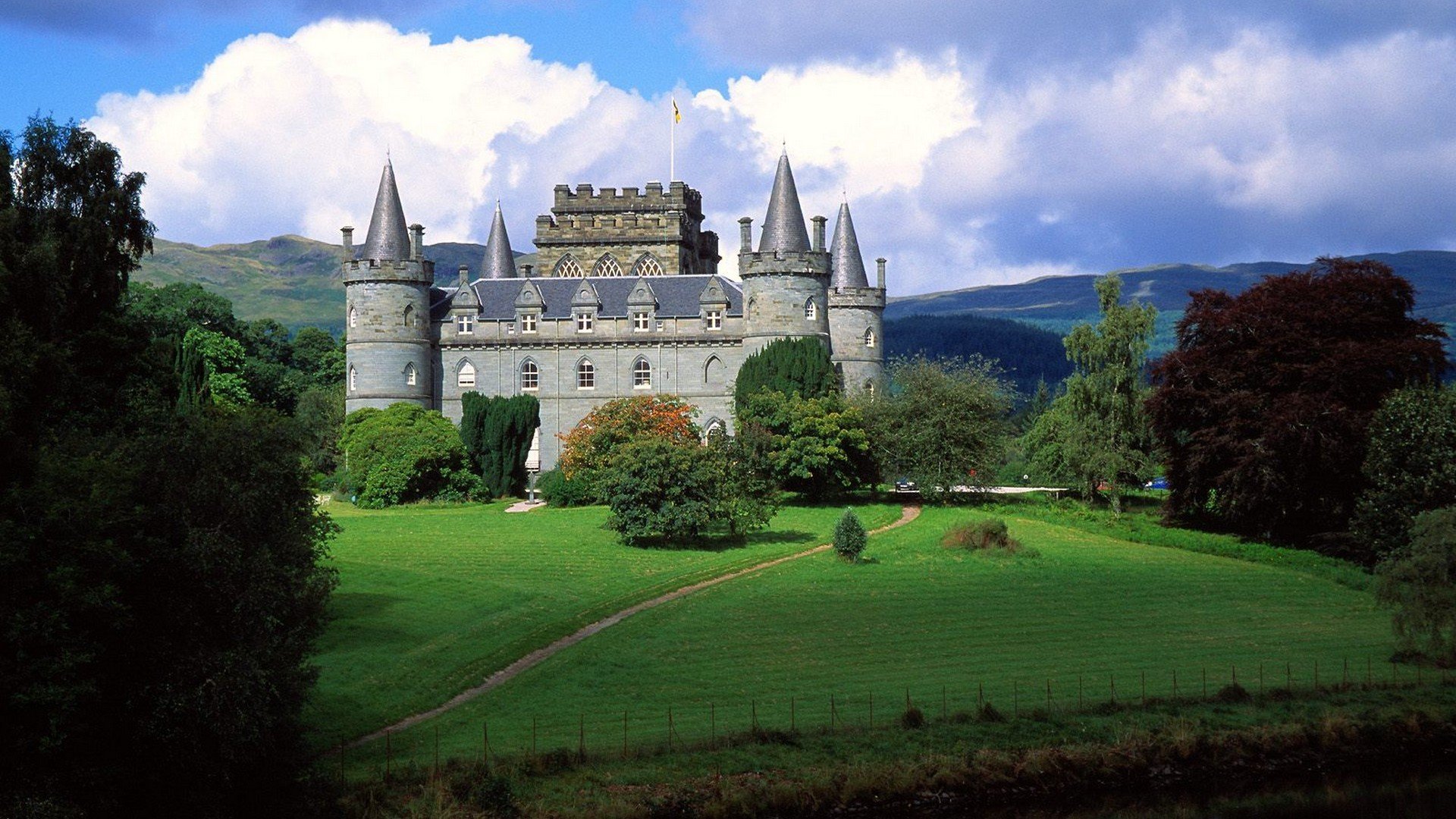 scotland, Castle Wallpaper