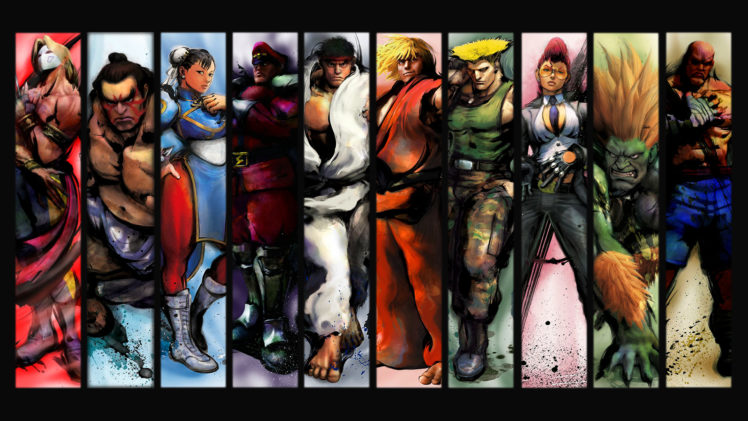 street, Fighter, Character, Video, Games, Warriors HD Wallpaper Desktop Background