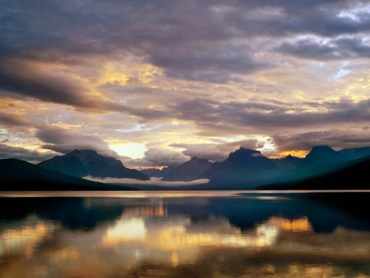 clouds, Landscapes, Lakes HD Wallpaper Desktop Background