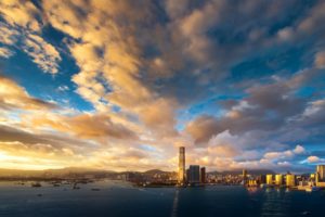 blue, Clouds, Cityscapes, Hong, Kong, Skyscapes