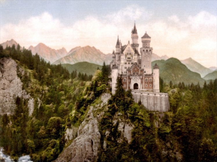 germany, Architecture, Bavaria, Neuschwanstein, Castle HD Wallpaper Desktop Background
