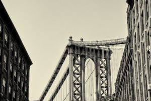architecture, Bridges, New, York, City, Sepia, Manhattan, Bridge
