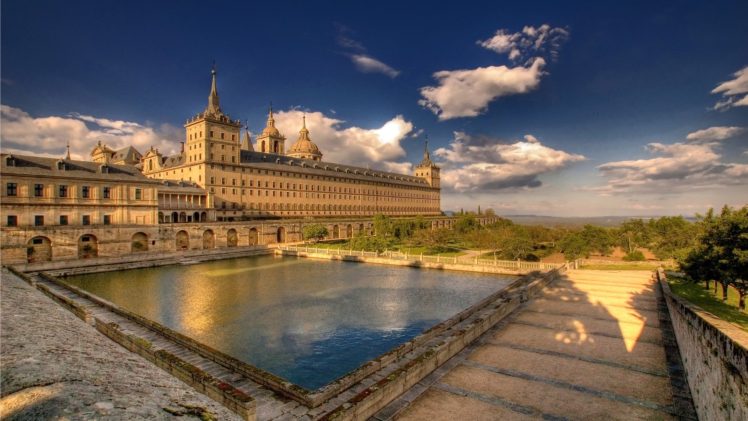 architecture, Buildings, Spain, Madrid, Monastery, San, Lorenzo, De, El, Escorial HD Wallpaper Desktop Background