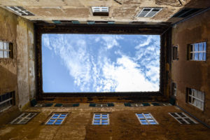 architecture, Buildings, Apartments, Houses, Window, Glass, Pane, Sky, Clouds, Scenic, View, Photography, Hole, Rectangl