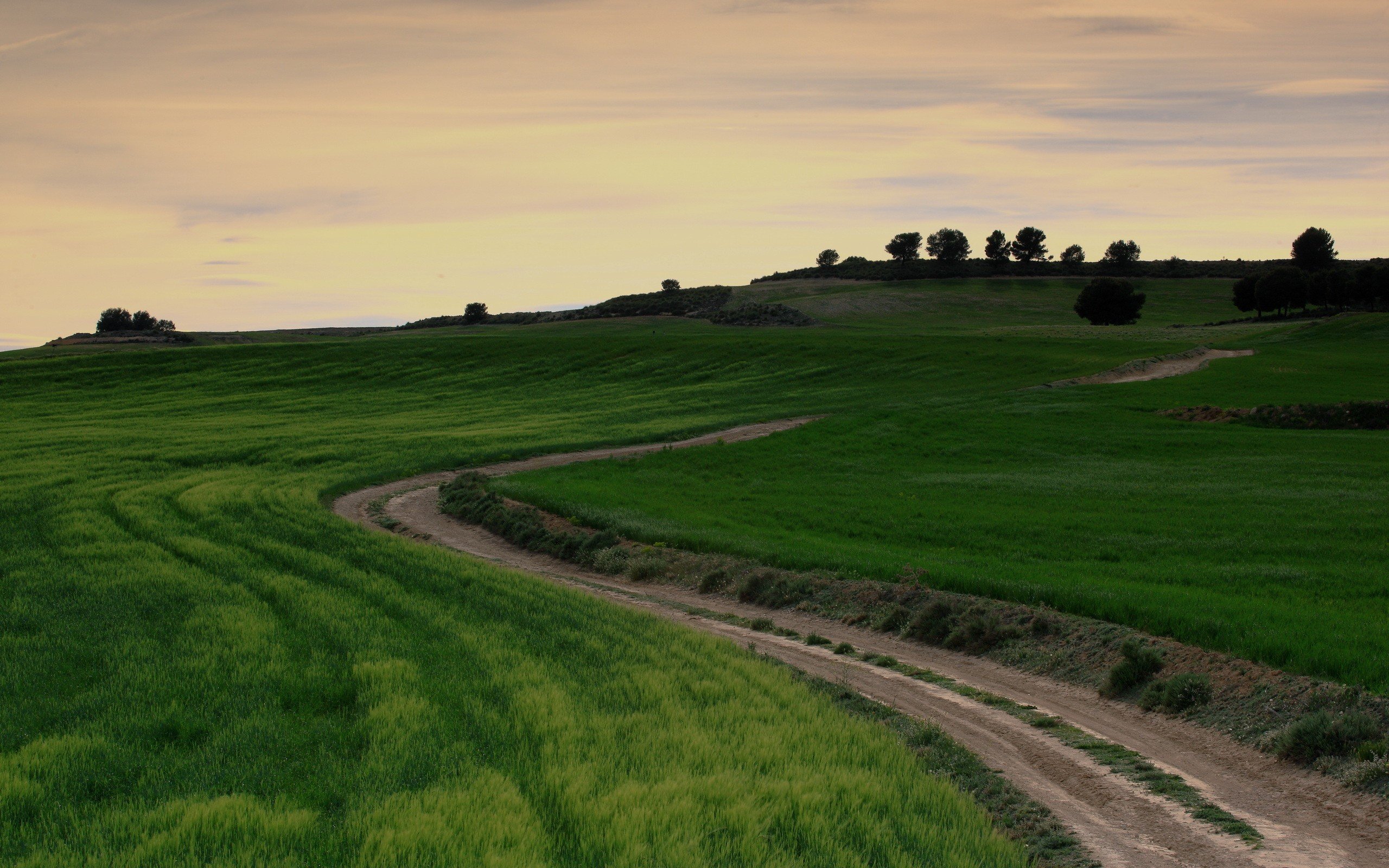 landscapes, Roads, Countryside, Skyscapes Wallpaper