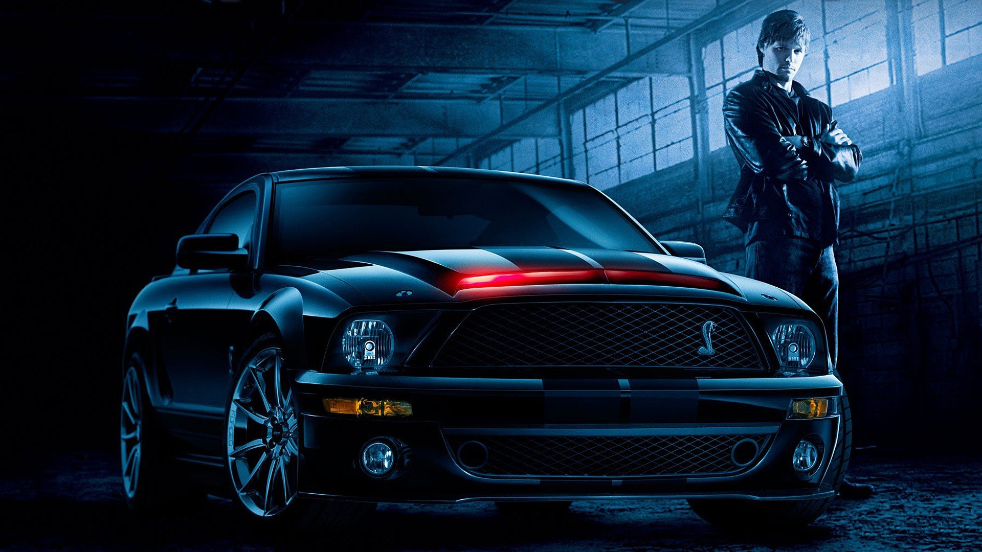 cars, Muscle, Cars, Ford, Mustang, Knight, Rider, Widescreen Wallpaper