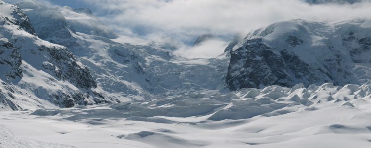 mountains, Winter, Snow HD Wallpaper Desktop Background