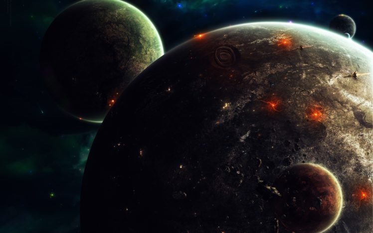 alien, Planet,  , Art HD Wallpaper Desktop Background