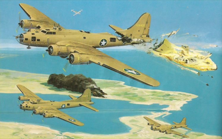 bomber, B 17, Flying, Fortress, B 17 HD Wallpaper Desktop Background