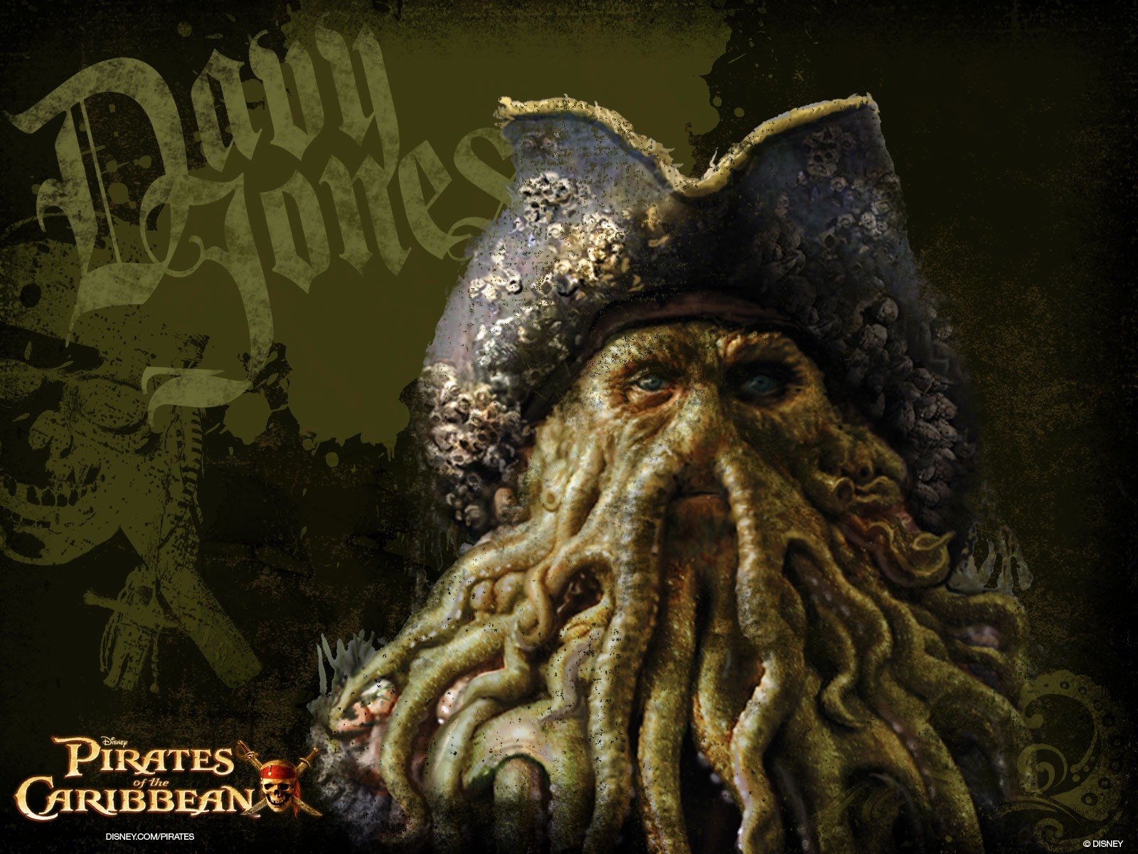 movies, Tentacles, Pirates, Of, The, Caribbean, Davy, Jones Wallpaper