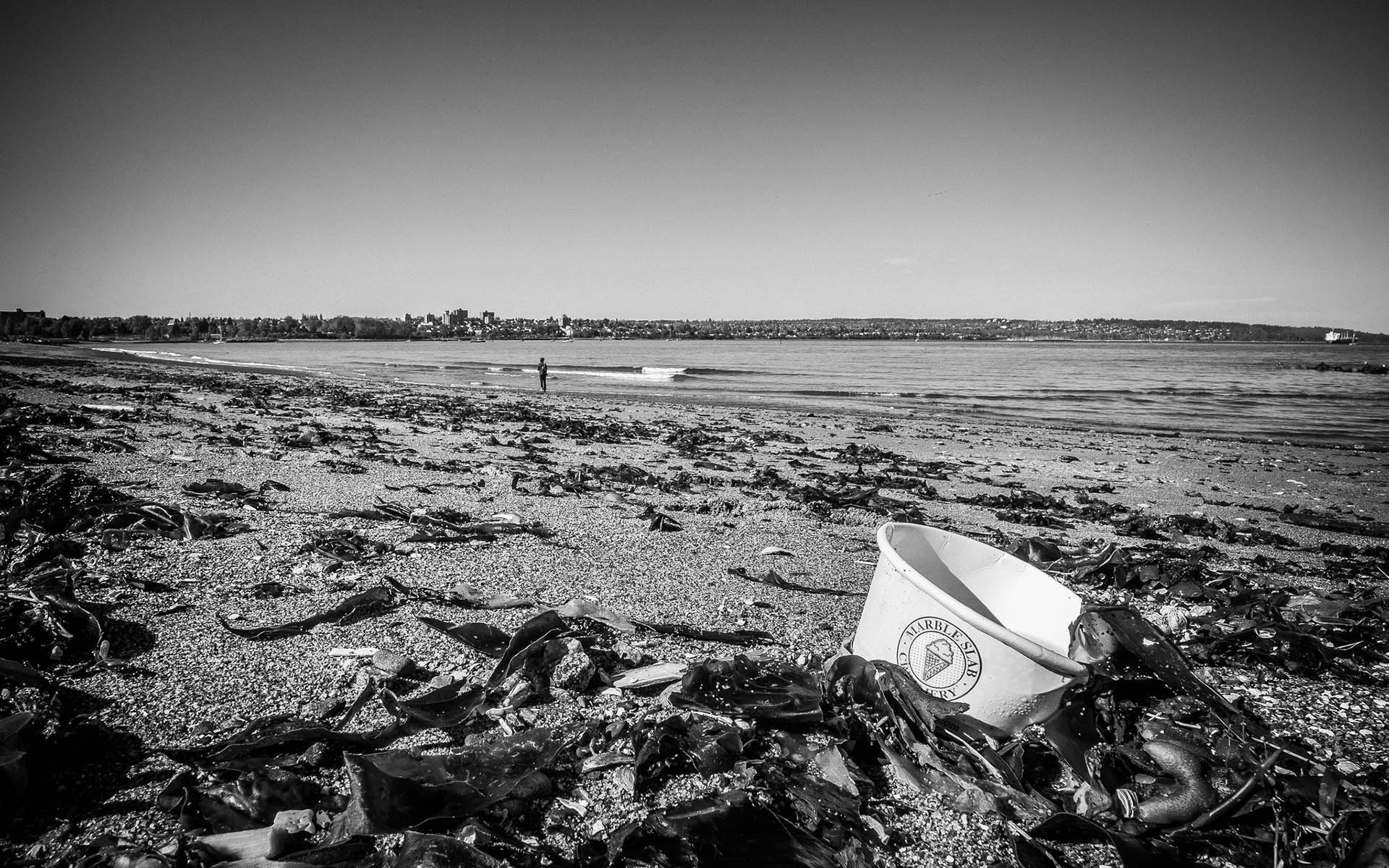 landscapes, Grayscale Wallpaper