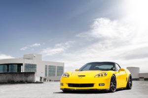 clouds, Cars, Vehicles, Supercars, Tuning, Chevrolet, Corvette, Wheels, Racing, Chevrolet, Corvette, Z06, Sports, Cars, Luxury, Sport, Cars, Yellow, Cars, Speed, Automobiles