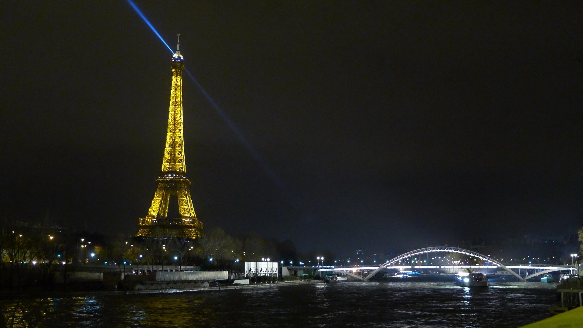 eiffel, Tower, Paris, Landscapes, Cityscapes, Night, Architecture, France Wallpaper