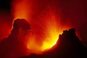 volcanoes, Lava, Hawaii, Crater, Ponds, National, Park