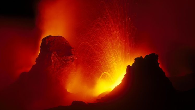 volcanoes, Lava, Hawaii, Crater, Ponds, National, Park HD Wallpaper Desktop Background
