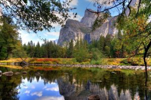 water, Mountains, Nature, Autumn, Forests, Lakes