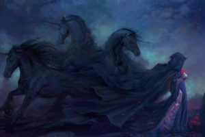 dark, Gothic, Animals, Horses, Stallion, Mood, Emotion, Sad, Sorrow, Fantasy, Paintings, Flowers, Graveyard, Cemetery, Art, Artistic, Spooky, Creepy