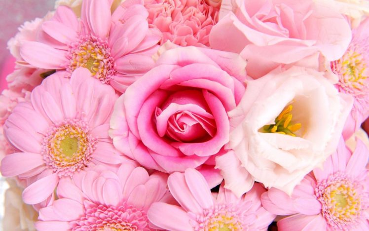 nature, Flowers, Bouquet, Pink, Petals, Wedding, Holiday HD Wallpaper Desktop Background