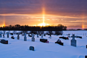 nature, Landscapes, Winter, Snow, Seasons, Cold, Trees, Scenic, Sunset, Sunrise, Sky, Clouds, Dark, Cemetery, Grave, Headstone, Sad, Sorrow, Death, Stone, Signs, Gothic