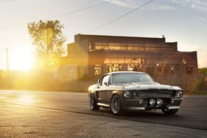 ford, Shelby, Gt, 500, Eleanor, Mustang, Retro, Classic, Sunset, Sunrise, Architecture, Buildings, Wheels